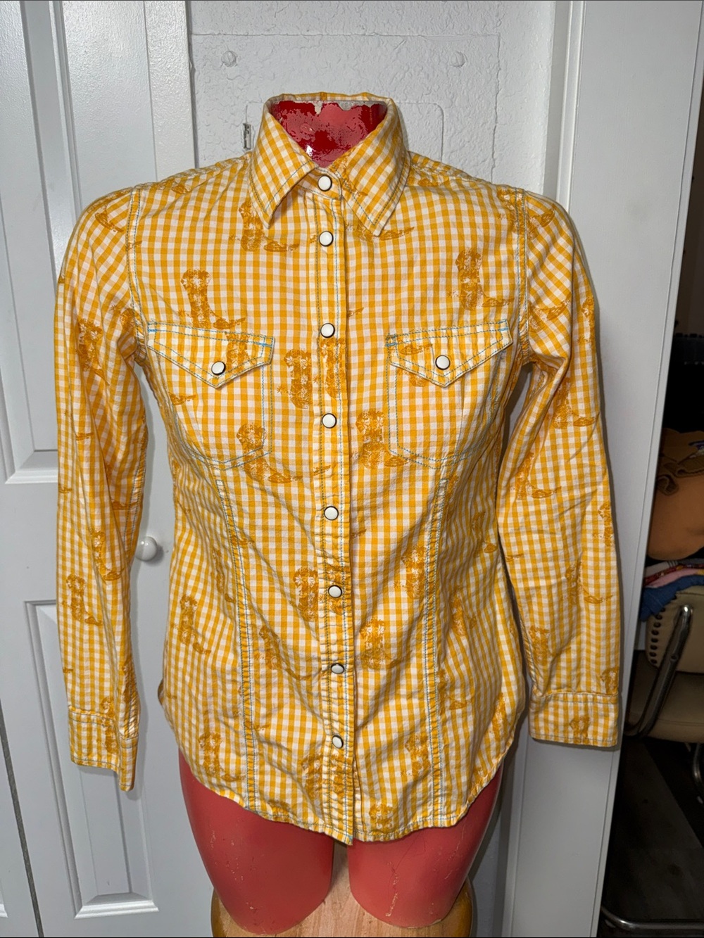 Barn Fly button shirt top